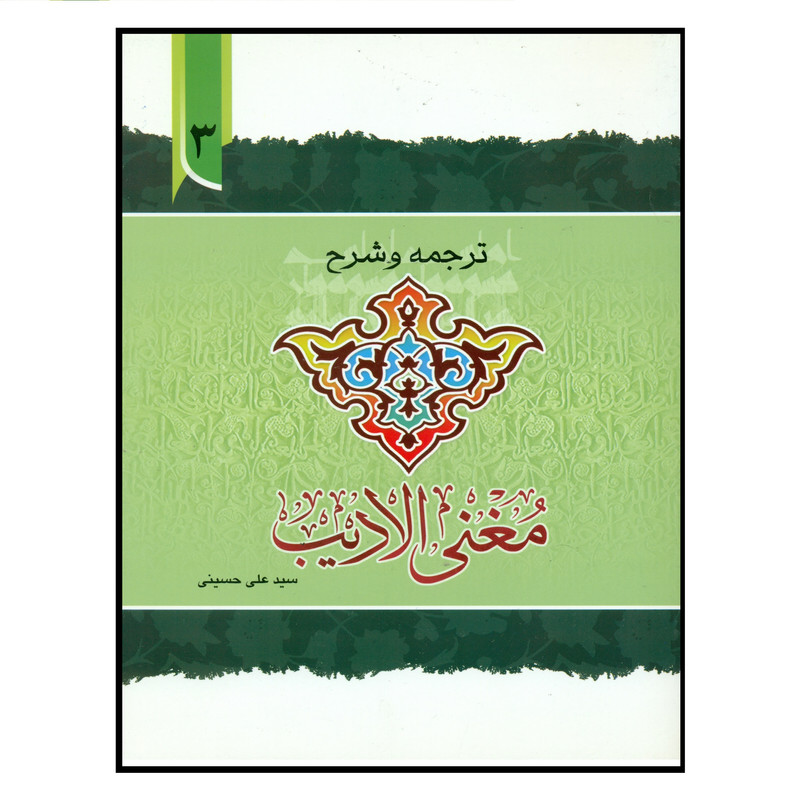 کتاب ترجمه و شرح مغنی الادیب اثر سید علی حسینی انتشارات دارالعلم جلد 3