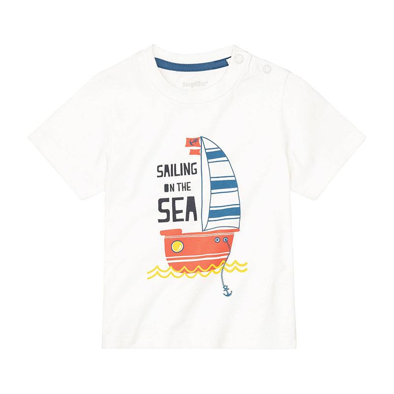 تی شرت آستین کوتاه پسرانه لوپیلو مدل SEA مجموعه سه عددی -  - 4