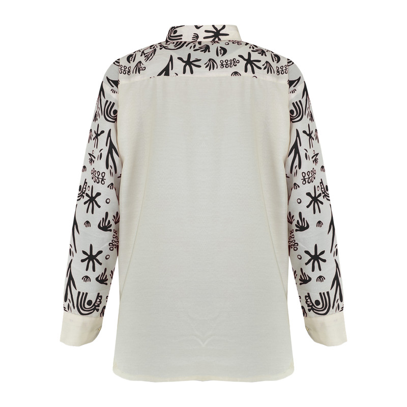 شومیز آستین بلند زنانه مدل M3964