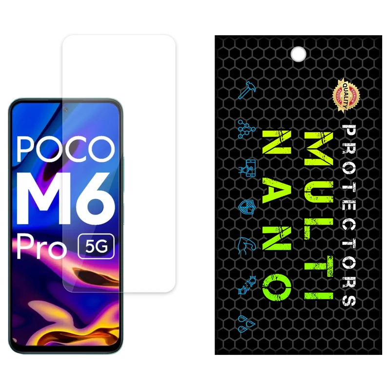 محافظ صفحه نمایش مولتی نانو مدل X-S1N مناسب برای گوشی موبایل شیائومی Poco M6 Pro 5G