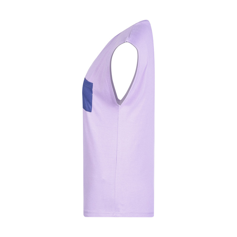 ست تی شرت و شلوارک زنانه افراتین مدل زرپران کد 6596 رنگ بنفش