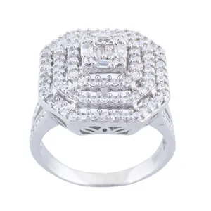 انگشتر نقره زنانه مدل AVN-R122 