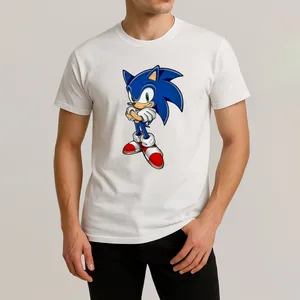 تی شرت آستین کوتاه مردانه طرح سونیک کد 9249