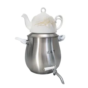 ست کتری و قوری کی اند تی مدل گلپر