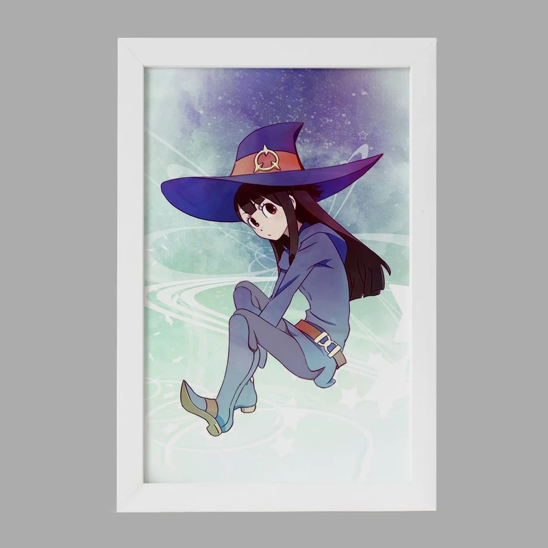 تابلو خندالو مدل اکو انیمه جادوگران کوچک Little Witch Academia  کد 22921