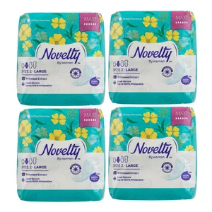 نوار بهداشتی ناولتی مدل Maxi Chamomile مجموعه 4 عددی