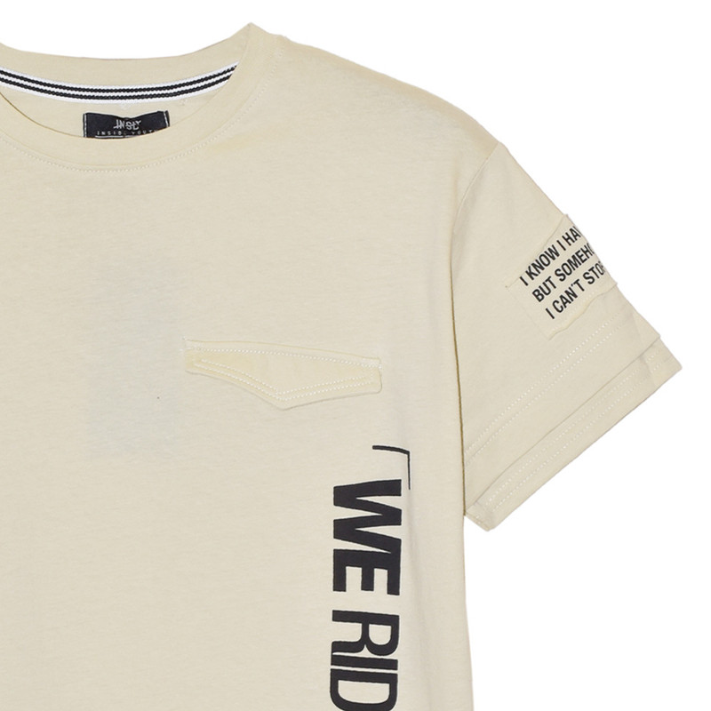 تی شرت آستین کوتاه مردانه اینساید مدل 7ccn38