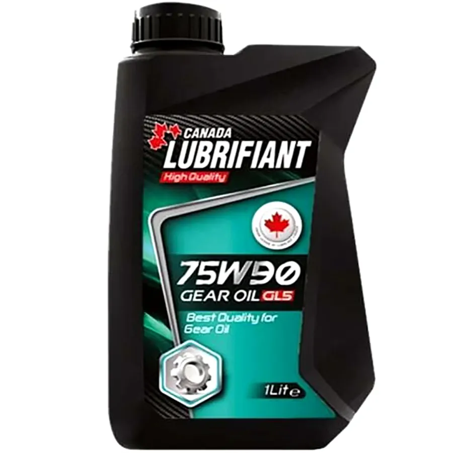 روغن گیربکس خودرو کانادا لوبریفینت مدل 75w90 Gl-5 حجم یک لیتر