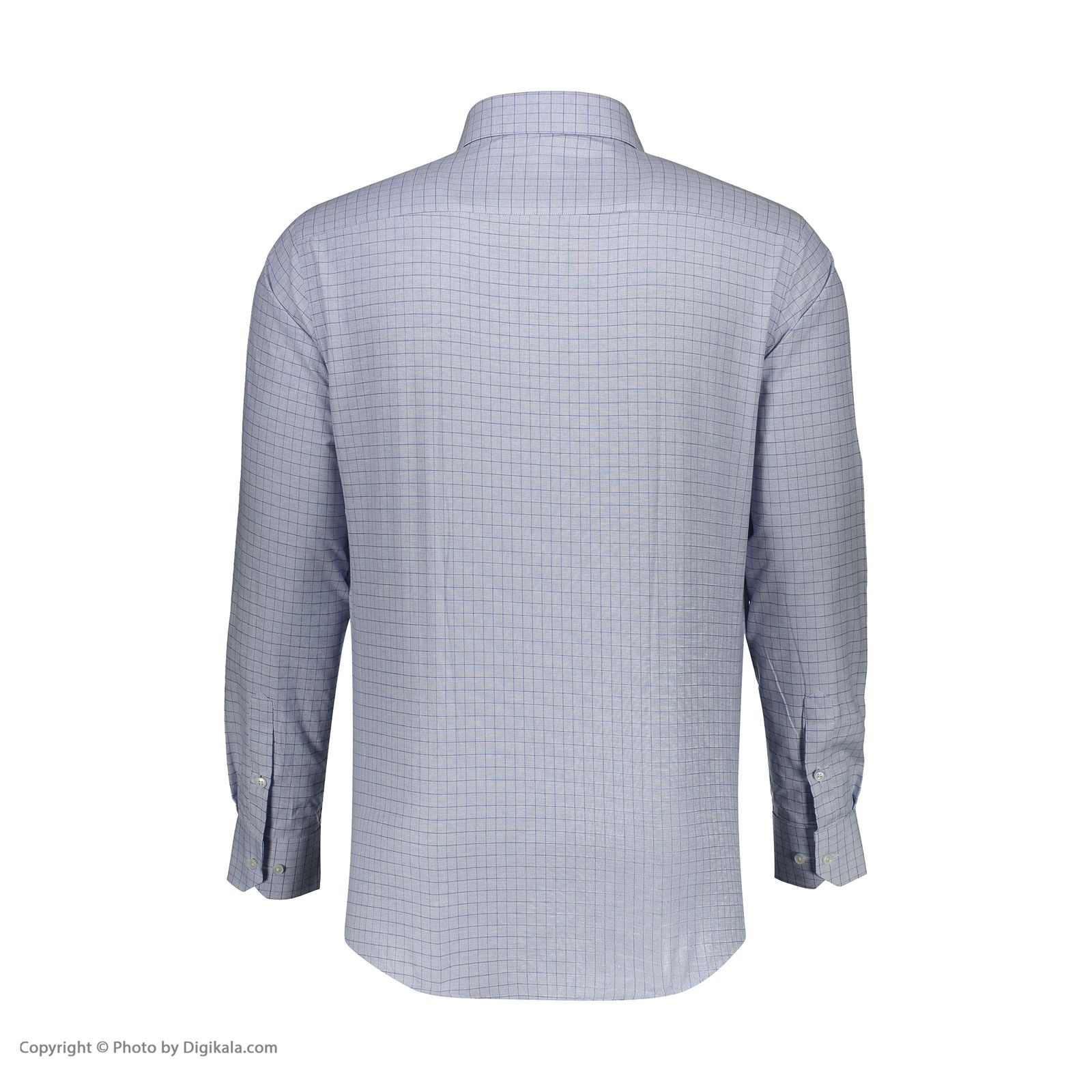 پیراهن آستین بلند مردانه ال سی من مدل 02181095-BLUE153 -  - 4