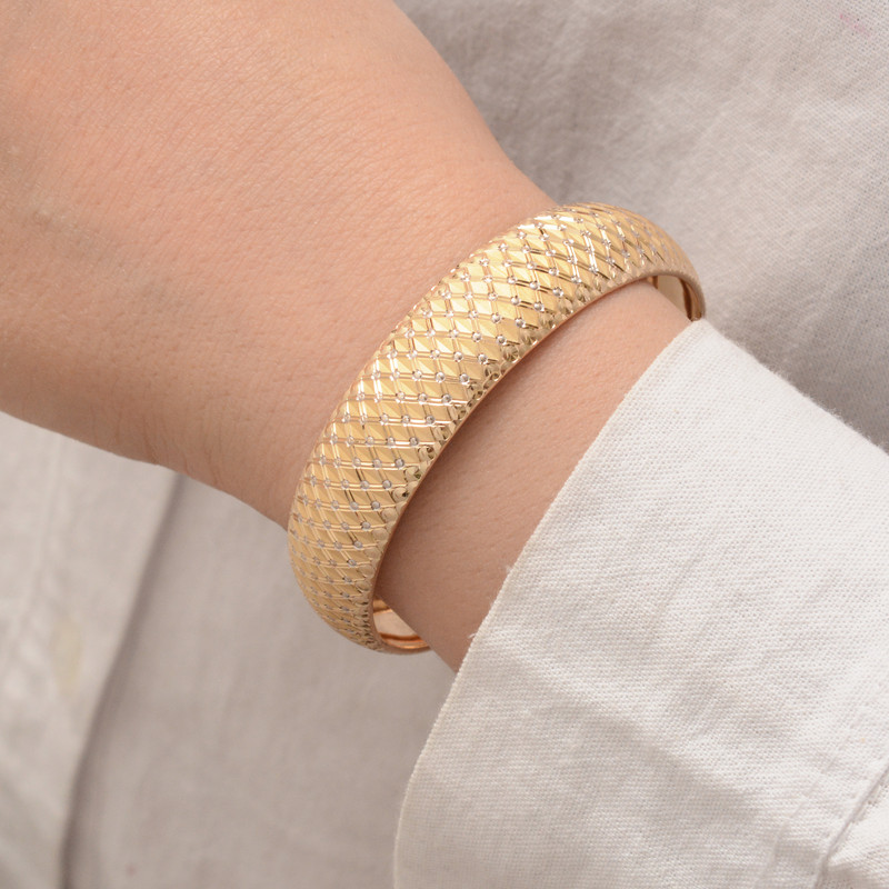 النگو طلا 18 عیار زنانه طلای مستجابی کد L4 النگو طلا 18 عیار زنانه طلای مستجابی کد L4