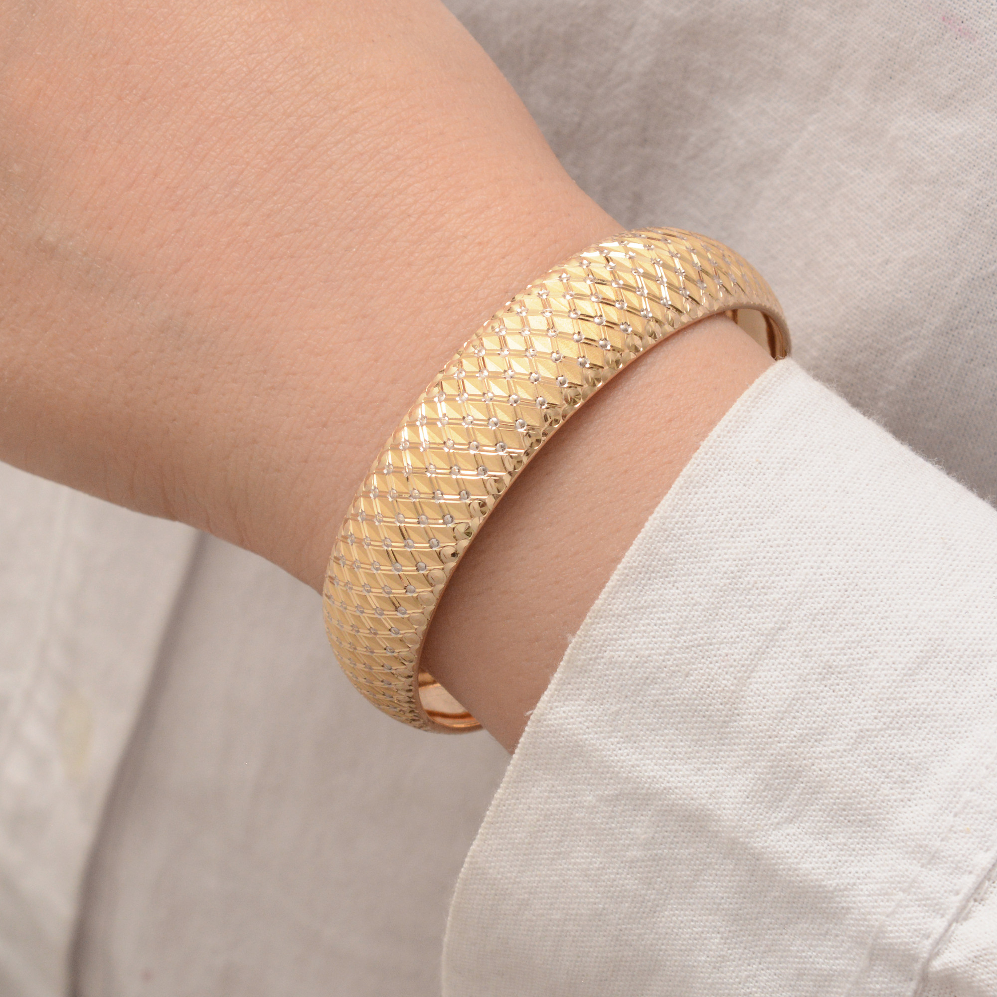 النگو طلا 18 عیار زنانه طلای مستجابی کد L1