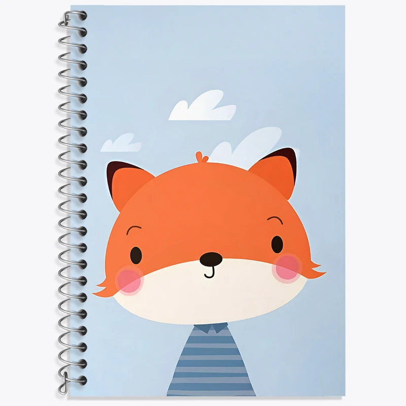 دفتر لغت 50 برگ خندالو طرح روباه بامزه کد N5536