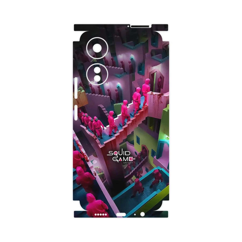 برچسب پوششی ماهوت مدل Squid Game-FullSkin مناسب برای گوشی موبایل آنر X5 Plus