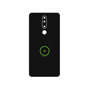 MAHOOT Minimal Power Button Cover Sticker for Nokia 3.1 Plus