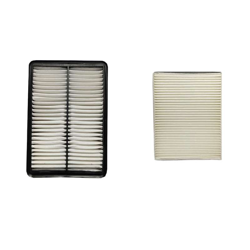 فیلتر هوا خودرو مدل 08000 مناسب برای برلیانس H320-330 به همراه فیلتر کابین