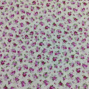 پارچه ملحفه عرض ۲ متر مدل گلدار رنگ بنفش