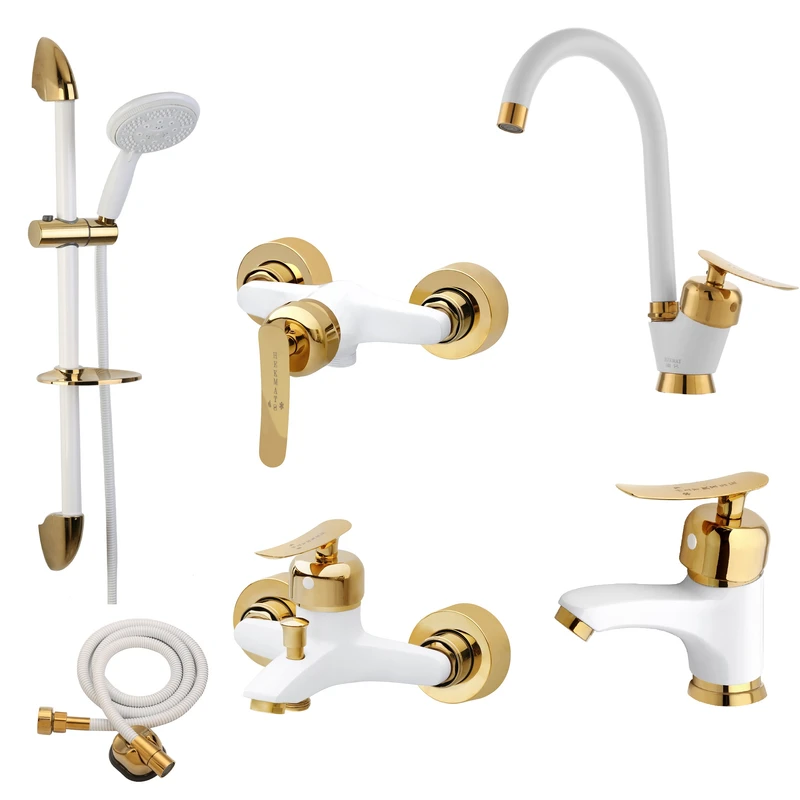 ست شیرآلات حکمت نشان مدل چکاوک پلاس ST مجموعه 6 عددی