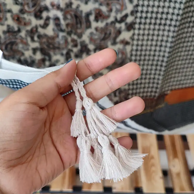 شال زنانه مدل نخی لمه دار کد357
