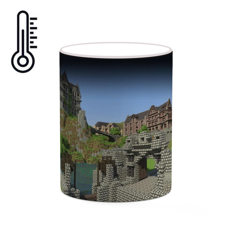 ماگ حرارتی کاکتی طرح ماینکرافت minecraft مدل mgh41494