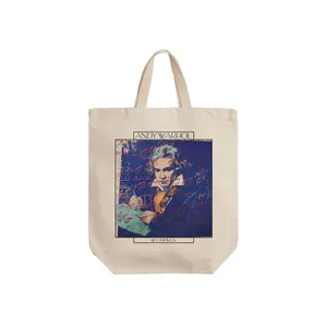 ساک خرید ترمه طراحان ایده مدل بتهوون از وارهول کد art0805 - S