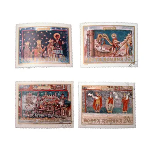 تمبر یادگاری مدل ملل کد bc-2285 مجموعه 4 عددی