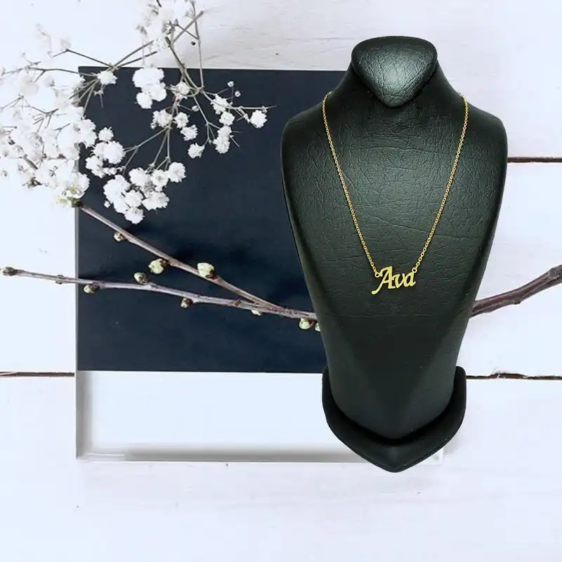 گردنبند نقره زنانه آی جواهر طرح آوا کد Z1138