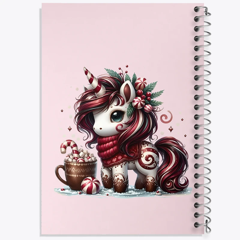 دفتر نقاشی 50 برگ خندالو طرح اسب تک شاخ کد N5515