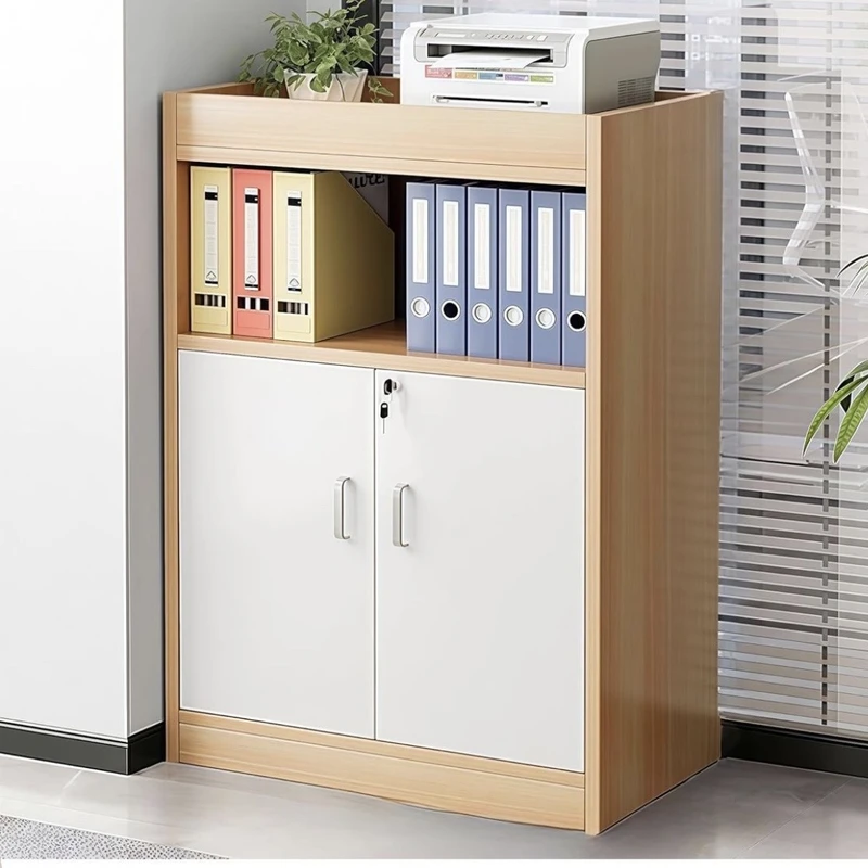 فایل اداری ملامینه مدل KF101 دو درب قفل‌دار