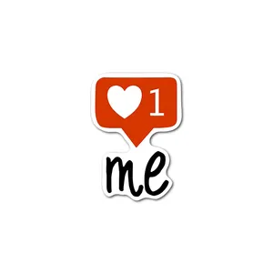 استیکر لپ تاپ و موبایل مدل love