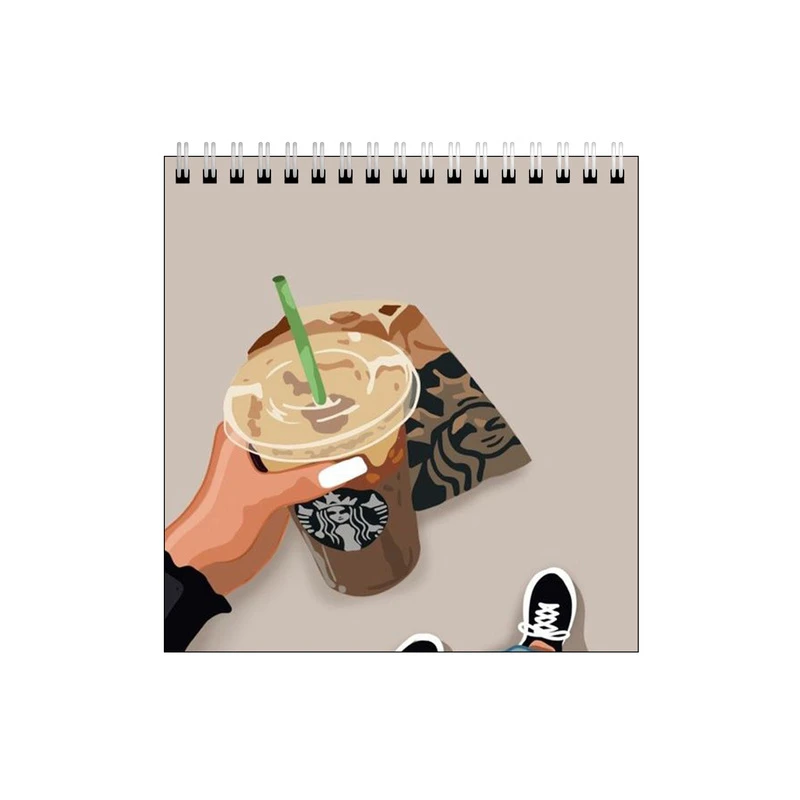 دفتر طراحی طرح دختر و استارباکس کد 4899470