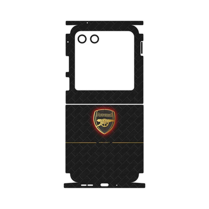 برچسب پوششی ماهوت مدل Arsenal-FullSkin مناسب برای گوشی موبایل موتورولا Razr 40 Ultra