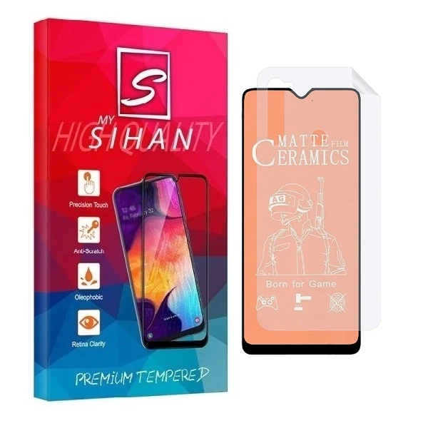 محافظ صفحه نمایش مات مای سیحان مدل 2CMN مناسب برای گوشی موبایل شیائومی Redmi Note 8 2021 به همراه محافظ پشت گوشی