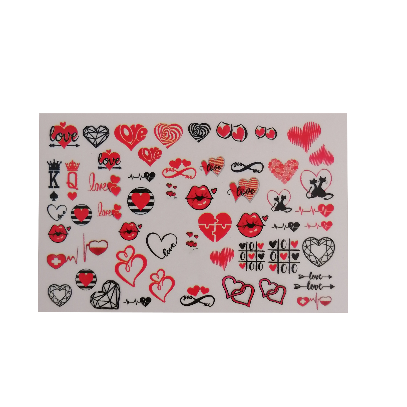 برچسب لنز ناخن مدل 088