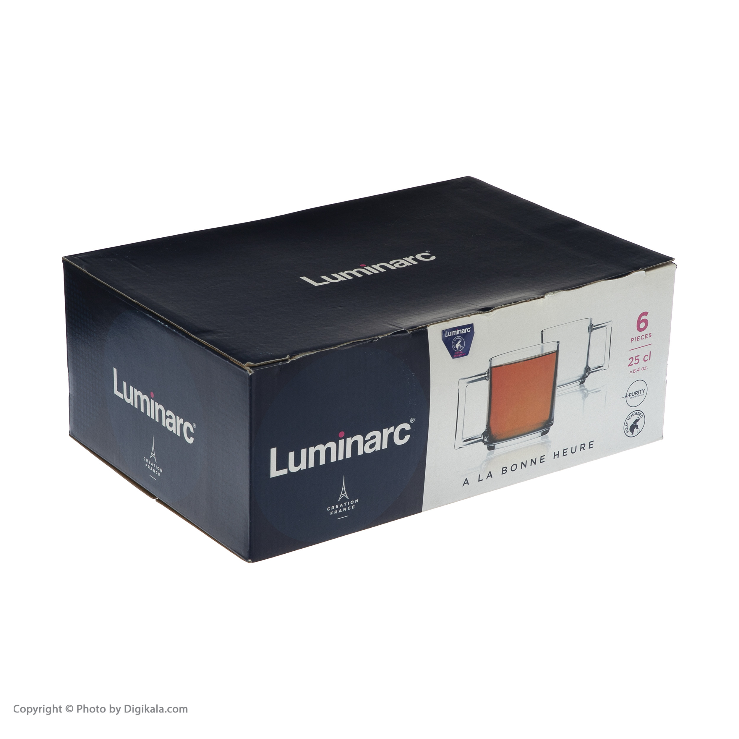 لیوان لومینارک مدل MR66 بسته 6 عددی