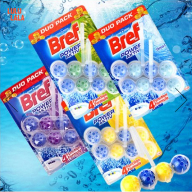 قرص خوشبو کننده توالت فرنگی برف مدل پاور اکتیو OCEAN-101 بسته 8 عددی