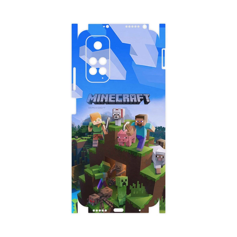 برچسب پوششی ماهوت مدل Minecraft-Game-FullSkin مناسب برای گوشی موبایل شیائومی Redmi Note 11