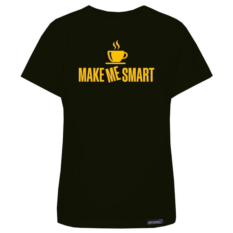 تی شرت آستین کوتاه زنانه 27 مدل Make Me Smart کد MH1539