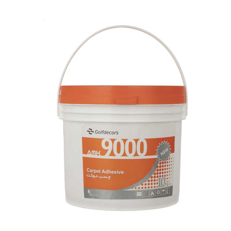 چسب موکت و کفپوش گلف دکور مدل AMK9000 وزن 10 کیلوگرم