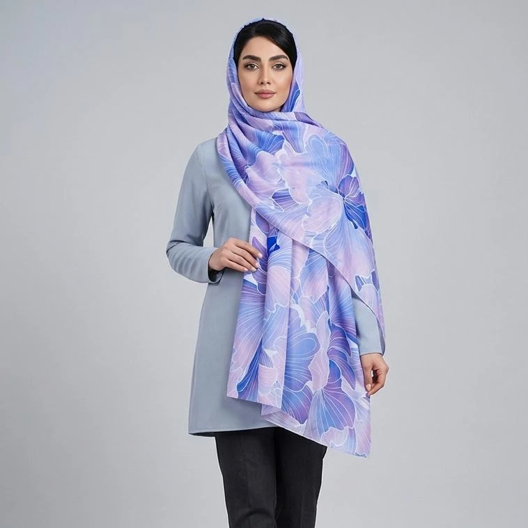 شال زنانه مدل نخ جدید کد 1021313