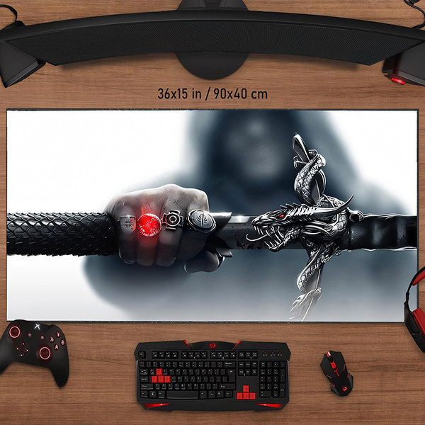 ماوس پد گیمینگ مدل DRAGON AGE سایز 40*90 سانتی متر