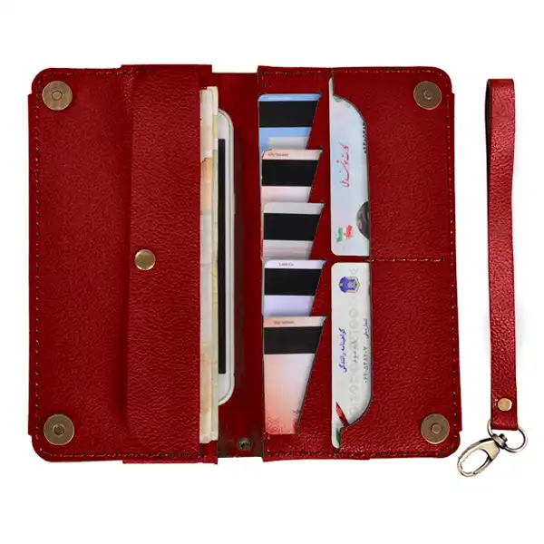 کیف پول چرمی مدل wlsmn