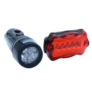 چراغ جلو و عقب دوچرخه کد 1298