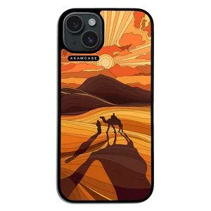 AKAM AMC-WA15PLUS-DESERT-8 Cover For Apple iPhone 15 Plus