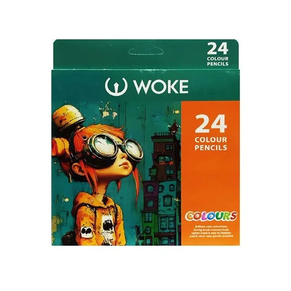 مداد رنگی 24 رنگ ووک مدل صفا