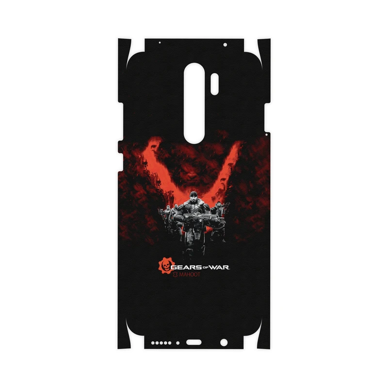 برچسب پوششی ماهوت مدل GEARS-OF-WAR-Game-FullSkin مناسب برای گوشی موبایل شیائومی Redmi Note 8 Pro
