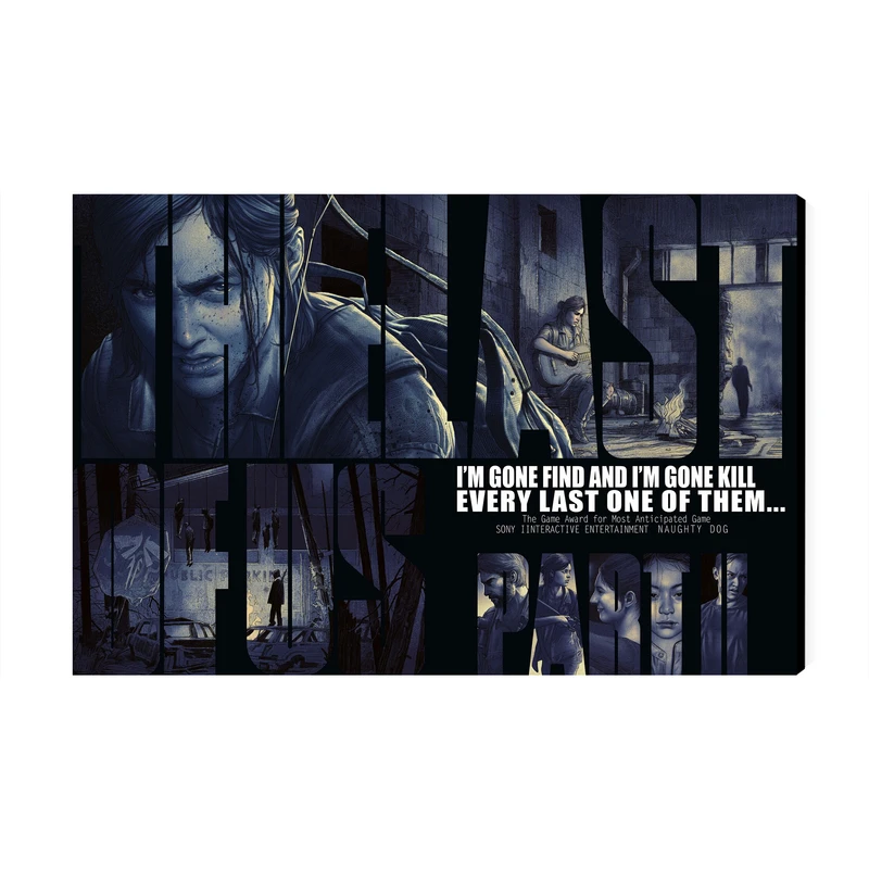 تابلو شاسی عرش مدل گیم لست آف آس Last of Us کد As2834