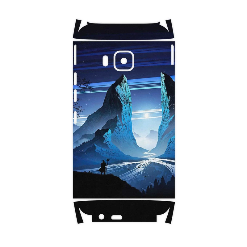 برچسب پوششی ماهوت مدل Blue Mountains Digital Art-FullSkin مناسب برای گوشی موبایل اچ تی سی One M9