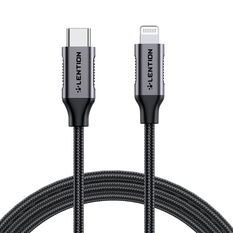 کابل تبدیل USB-C به لایتنینگ لنشن مدل CLN-2M طول 1 متر