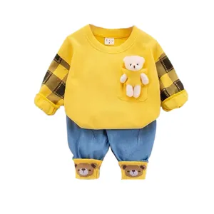 ست سویشرت و شلوار دخترانه مدل Y_bear