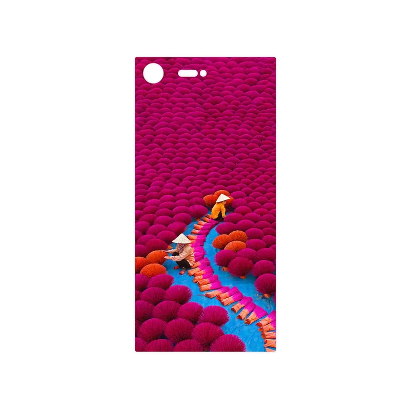 برچسب پوششی ماهوت مدل Vietnam Incense Wood Farms مناسب برای گوشی موبایل سونی Xperia XZ Premium